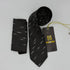 Cravate Pochette CVP216 - Noir Motif CRAVATE POCHETTE MOUBARAK SHOP