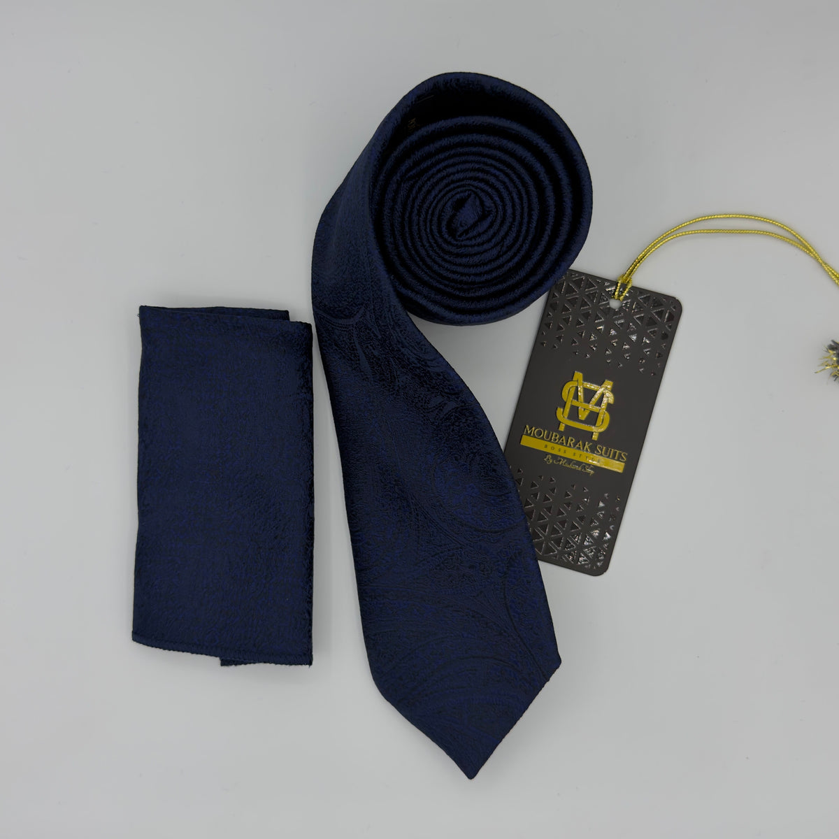 Cravate Pochette CVP232 - Bleu