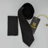 Cravate Pochette CVP236 - Noir CRAVATE POCHETTE MOUBARAK SHOP