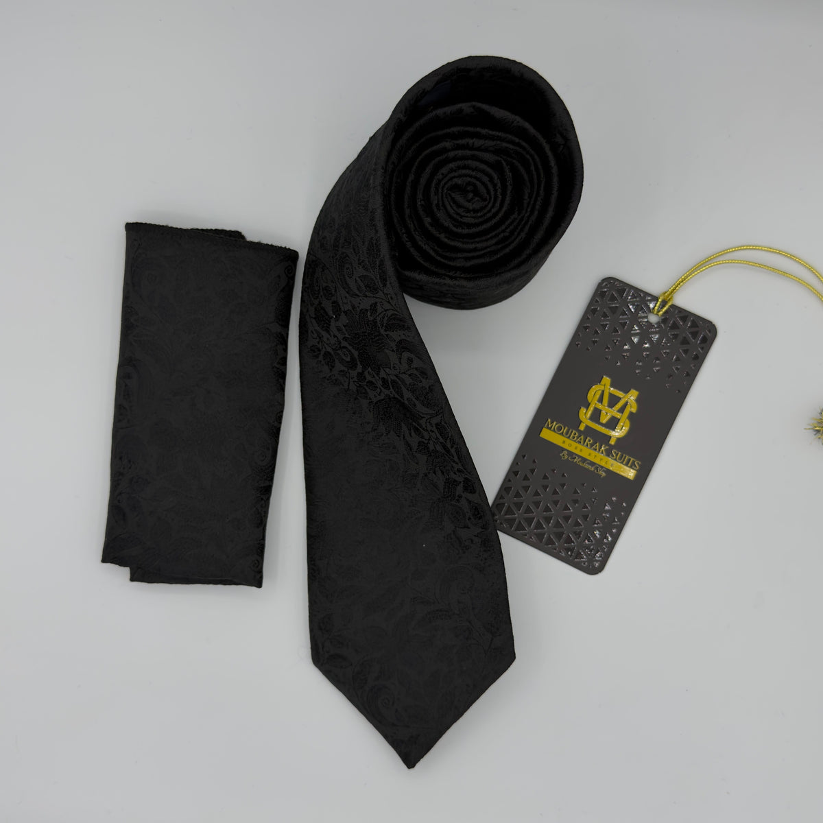 Cravate Pochette CVP243 - Noir