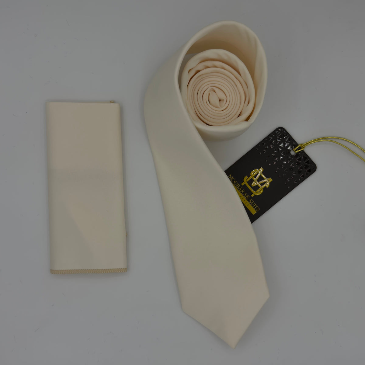 Cravate Pochette CVP282 - Beige