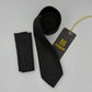 Cravate Pochette CVP297 - Noir Motif CRAVATE POCHETTE MOUBARAK SHOP