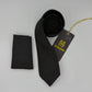 Cravate Pochette CVP300 - Noir CRAVATE POCHETTE MOUBARAK SHOP