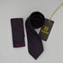 Cravate Pochette CVP307 - Violet Motif CRAVATE POCHETTE MOUBARAK SHOP