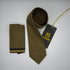 Cravate Pochette CVP310 - Jaune Motif CRAVATE POCHETTE MOUBARAK SHOP