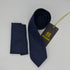 Cravate Pochette CVP316 - Bleu Motif CRAVATE POCHETTE MOUBARAK SHOP