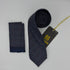 Cravate Pochette CVP321 - Bleu Motif CRAVATE POCHETTE MOUBARAK SHOP