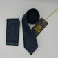 Cravate Pochette CVP327 - Vert Motif CRAVATE POCHETTE MOUBARAK SHOP