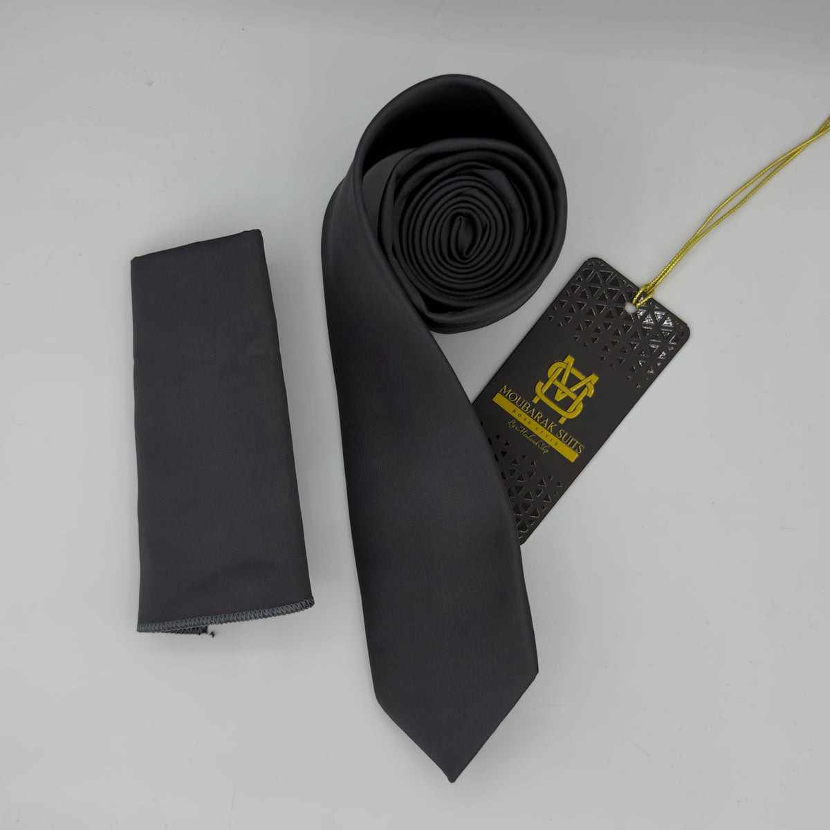 Cravate Pochette CVP328 - Gris