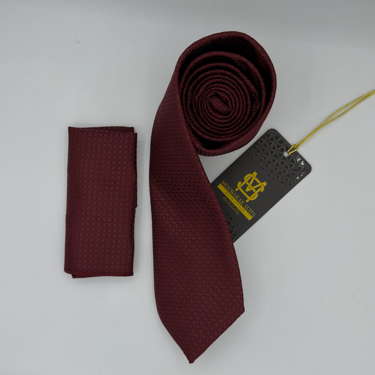 Cravate Pochette CVP333 - Rouge CRAVATE POCHETTE MOUBARAK SHOP