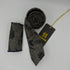 Cravate Pochette CVP340 - Noir Motif CRAVATE POCHETTE MOUBARAK SHOP