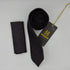 Cravate Pochette CVP354 - Noir Motif CRAVATE POCHETTE MOUBARAK SHOP