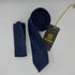 Cravate Pochette CVP362 - Bleu Motif CRAVATE POCHETTE MOUBARAK SHOP
