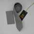 Cravate Pochette CVP373 - Gris CRAVATE POCHETTE MOUBARAK SHOP