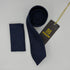 Cravate Pochette CVP374 - Bleu Motif CRAVATE POCHETTE MOUBARAK SHOP