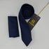 Cravate Pochette CVP380 - Bleu Motif CRAVATE POCHETTE MOUBARAK SHOP