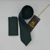 Cravate Pochette CVP382 - Vert Motif CRAVATE POCHETTE MOUBARAK SHOP