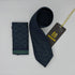 Cravate Pochette CVP397 - Bleu Motif CRAVATE POCHETTE MOUBARAK SHOP