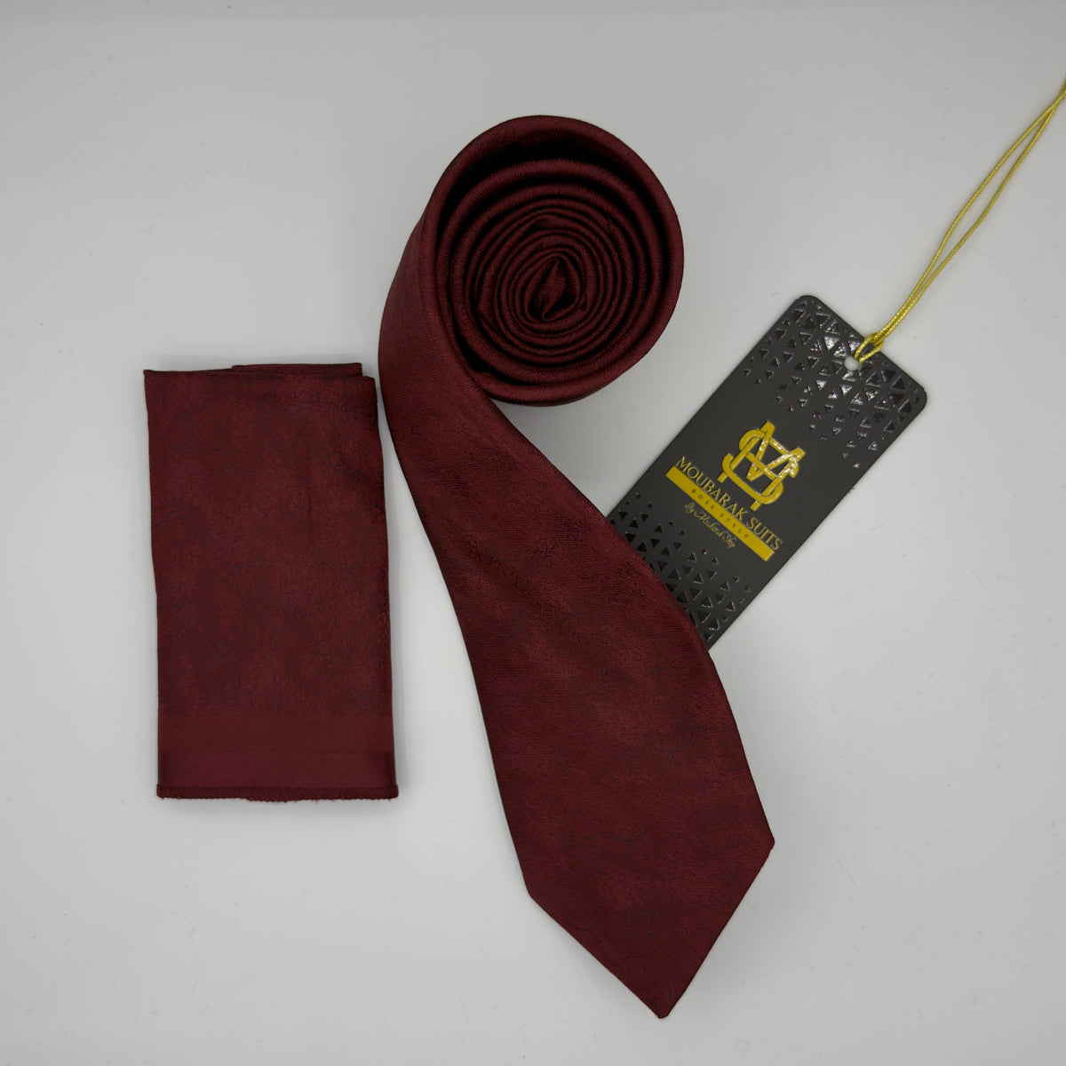 Cravate Pochette CVP400 - Rouge CRAVATE POCHETTE MOUBARAK SHOP