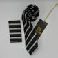 Cravate Pochette CVP406 - Noir Motif CRAVATE POCHETTE MOUBARAK SHOP
