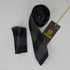 Cravate Pochette CVP411 - Noir Motif CRAVATE POCHETTE MOUBARAK SHOP