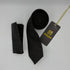 Cravate Pochette CVP422 - Noir Motif CRAVATE POCHETTE MOUBARAK SHOP
