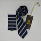 Cravate Pochette CVP447 - Bleu Motif CRAVATE POCHETTE MOUBARAK SHOP