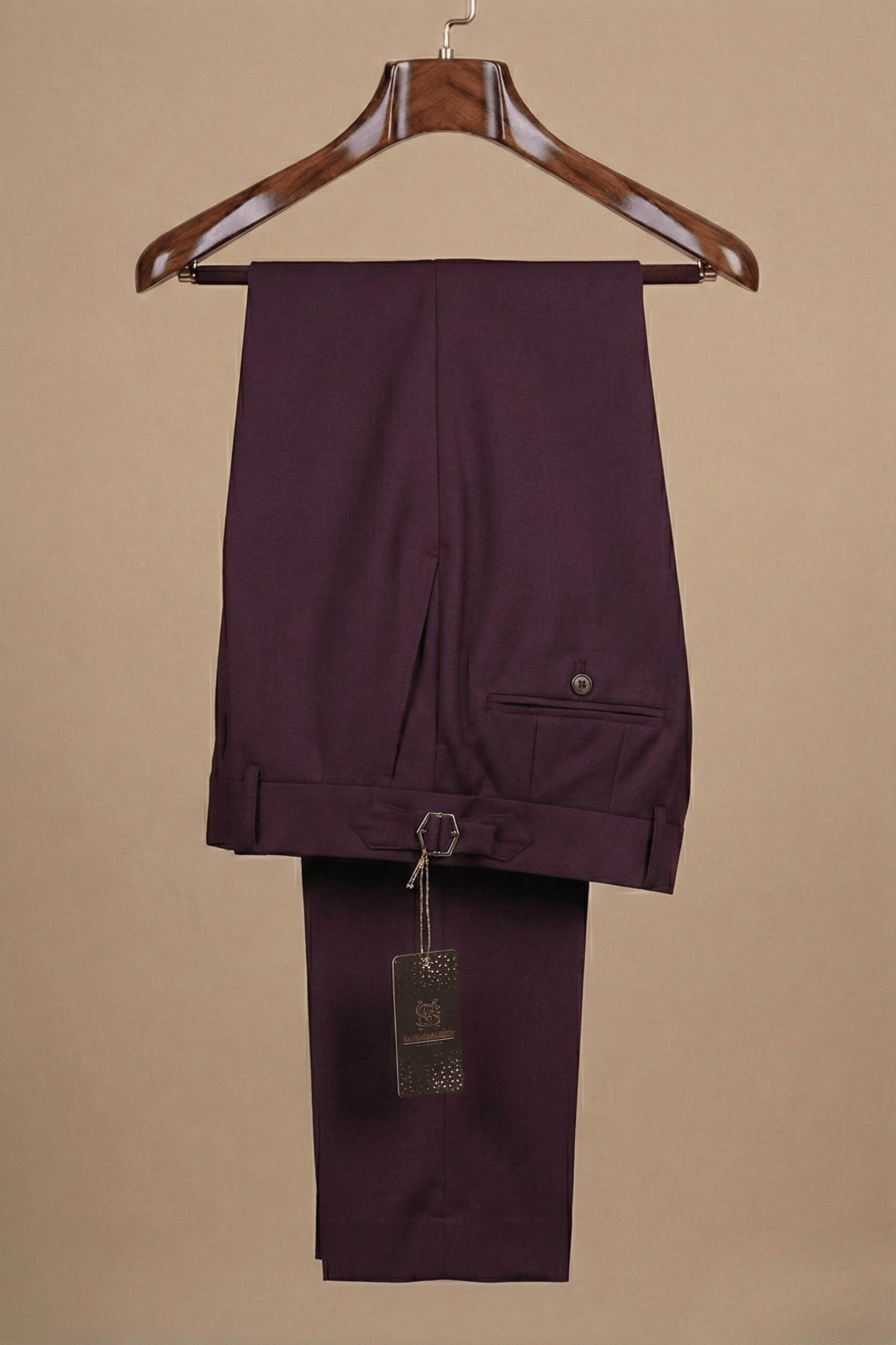 Pantalon Bordeaux Super 200’s (Super Cent) – MOUBARAK SUITS PANTALON MOUBARAK SHOP