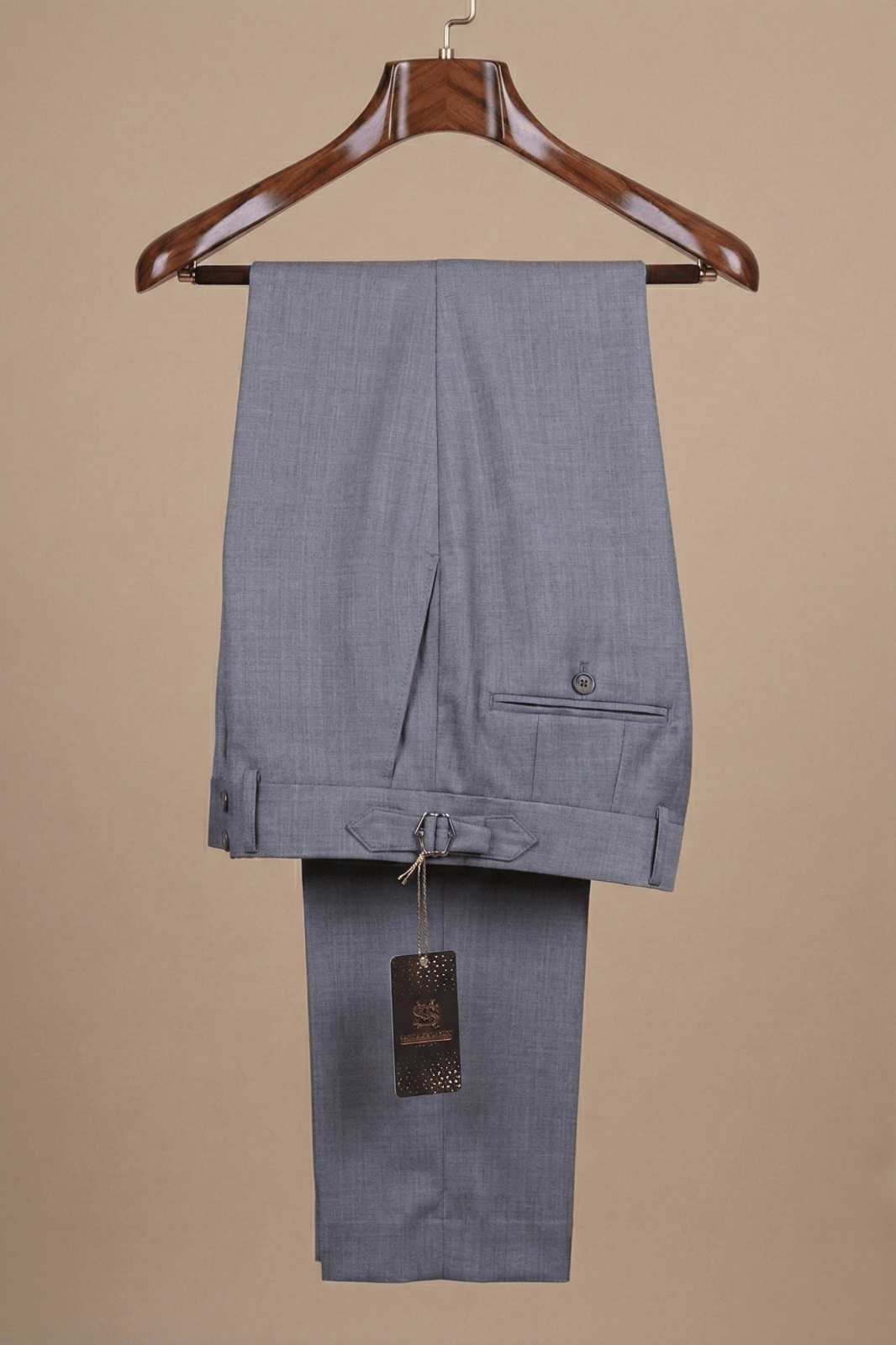 Pantalon Gris Clair Super 200’s (Super Cent) – MOUBARAK SUITS PANTALON MOUBARAK SHOP