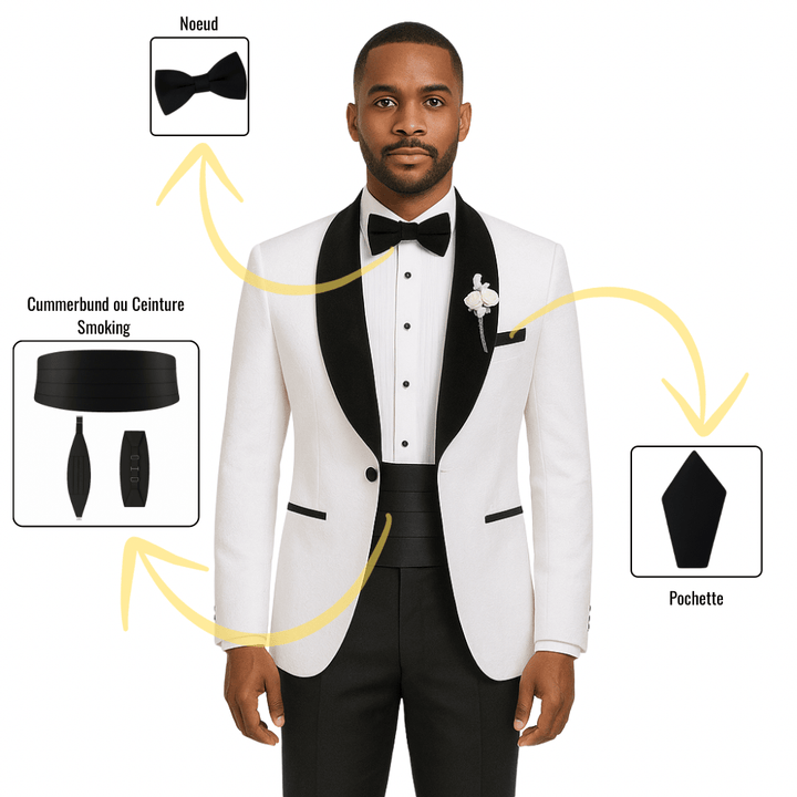 Set Ceinture de smokings - Cummerbund Cummerbund MOUBARAK SHOP