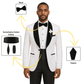 Set Ceinture de smokings - Cummerbund Cummerbund MOUBARAK SHOP