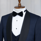 Ensemble smoking 3 pieces blanc et pantalon de mariage noir - Costume de mariage pour homme a Dakar SMOKINGS MOUBARAK SHOP