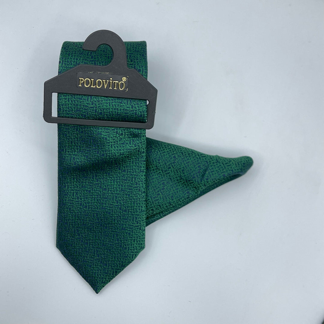 Cravate Pochette CVP008 -  Vert