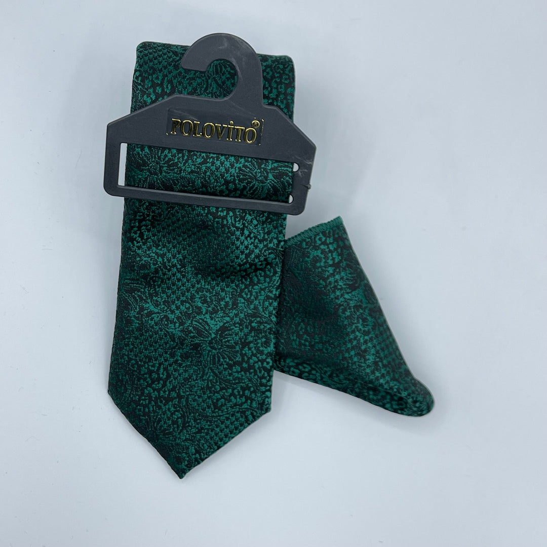 Cravate Pochette CVP007 -  Vert