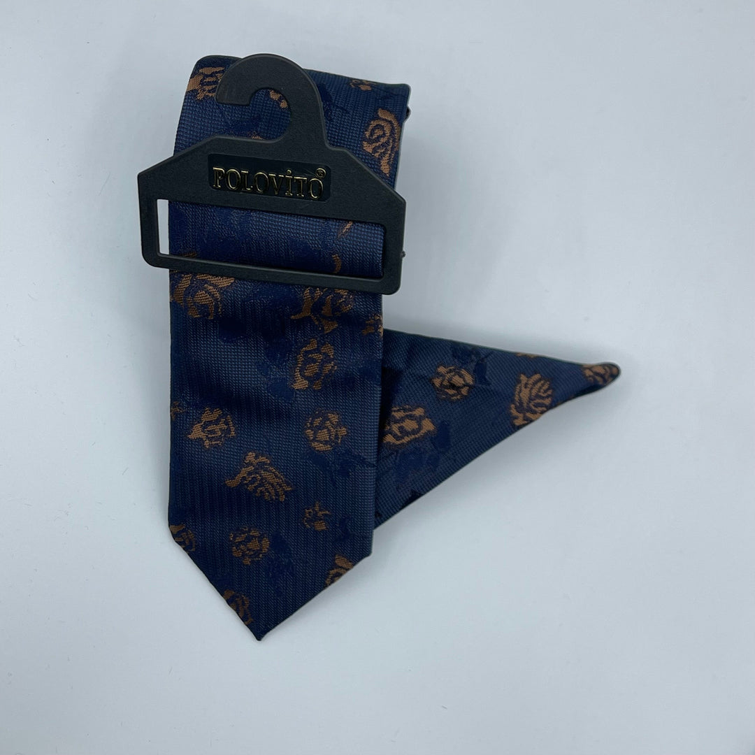 Cravate Pochette CVP002 -  Bleu