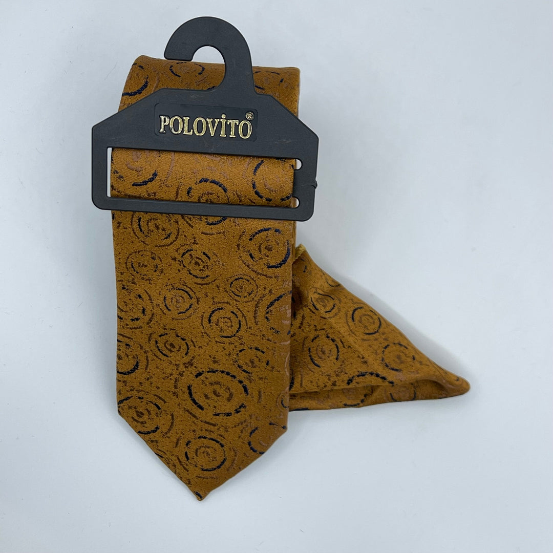 Cravate Pochette CVP001 -  Jaune