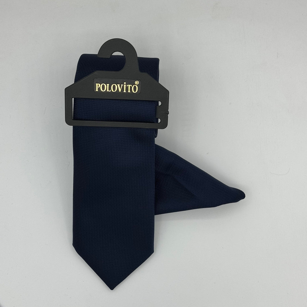 Cravate Pochette CVP082 - Bleu