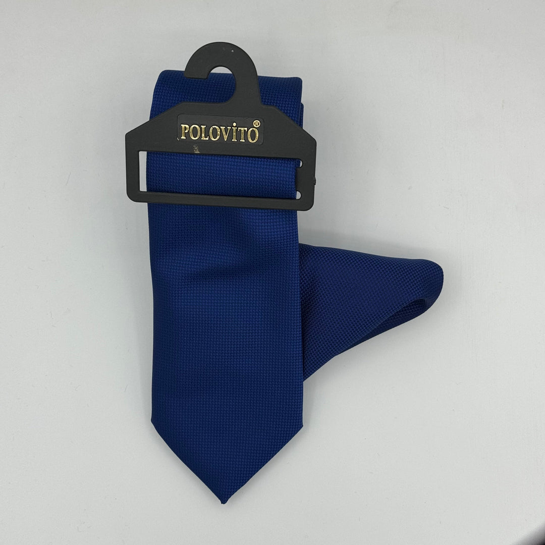 Cravate Pochette CVP090 - Bleu