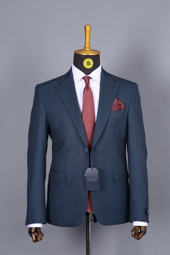 Blazer Bleu Motif pour homme | Vêtements pour hommes BLAZERS MOUBARAK SHOP