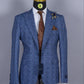 Blazer Bleu Motif pour homme | Vêtements pour hommes BLAZERS MOUBARAK SHOP