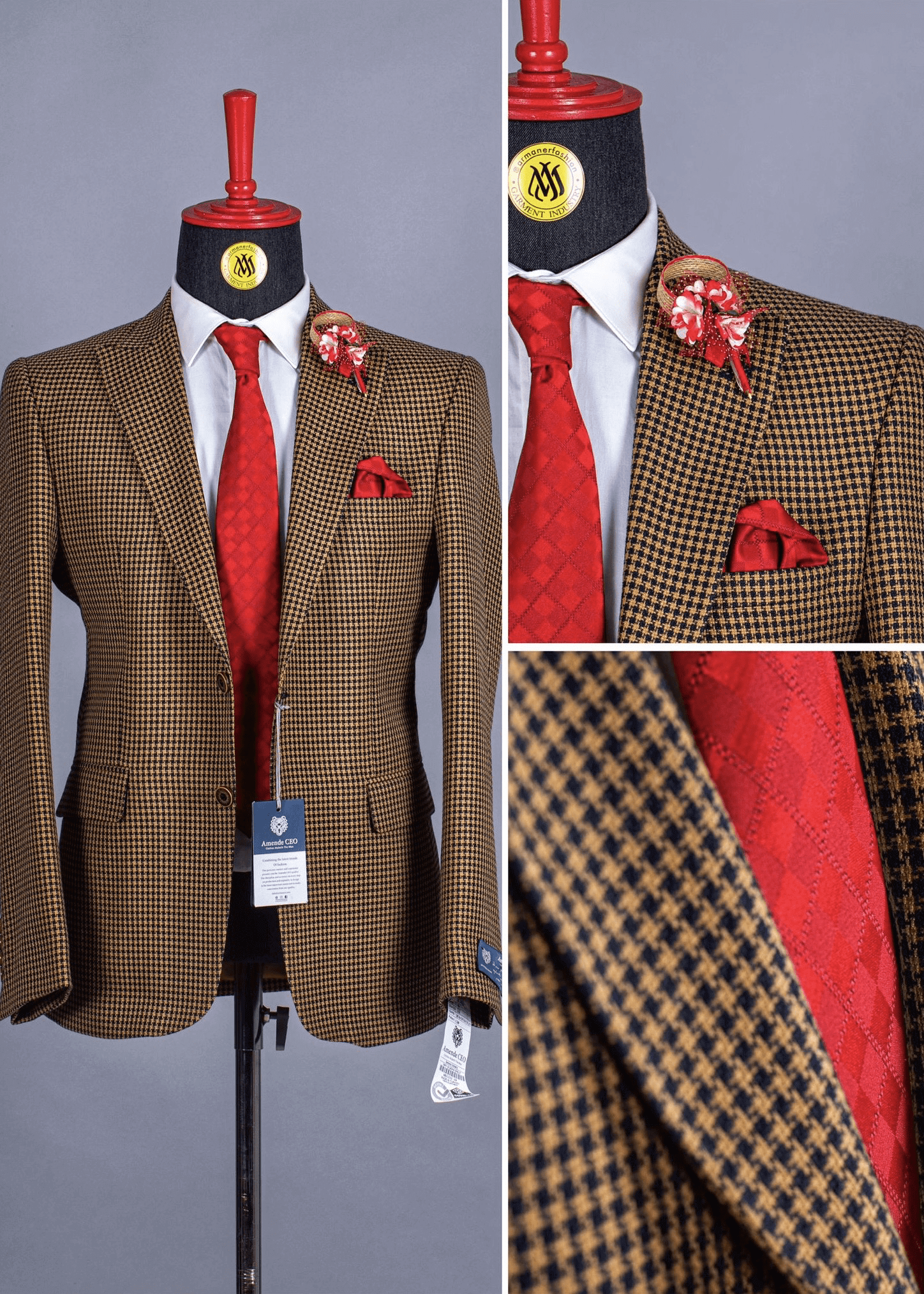 Black Brown Blazer