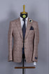 Blazer Marron Motif pour homme | Vêtements pour hommes BLAZERS MOUBARAK SHOP