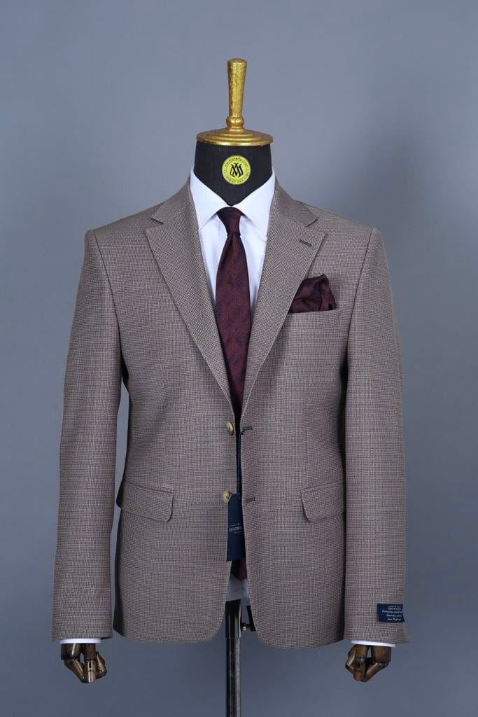 Brown Blazer Pattern 6