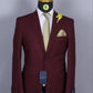 Blazer Rouge Bordeaux pour homme | Vêtements pour hommes BLAZERS MOUBARAK SHOP