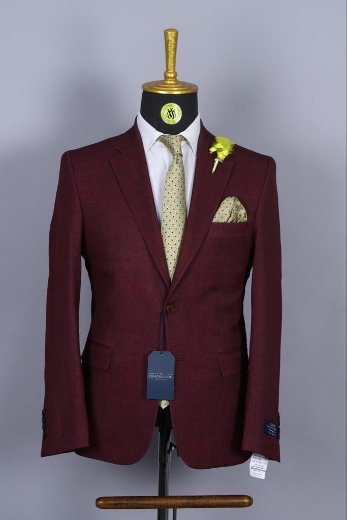 Red Burgundy Blazer
