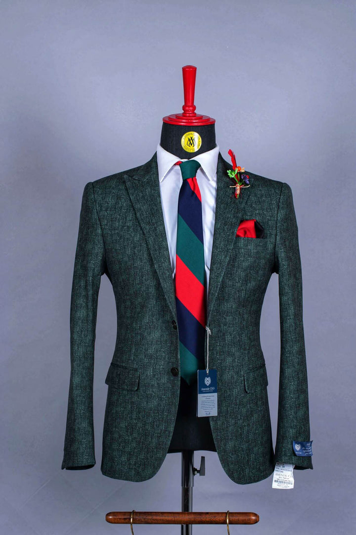 Élégant blazer vert dégradé pour hommes BLAZERS MOUBARAK SHOP