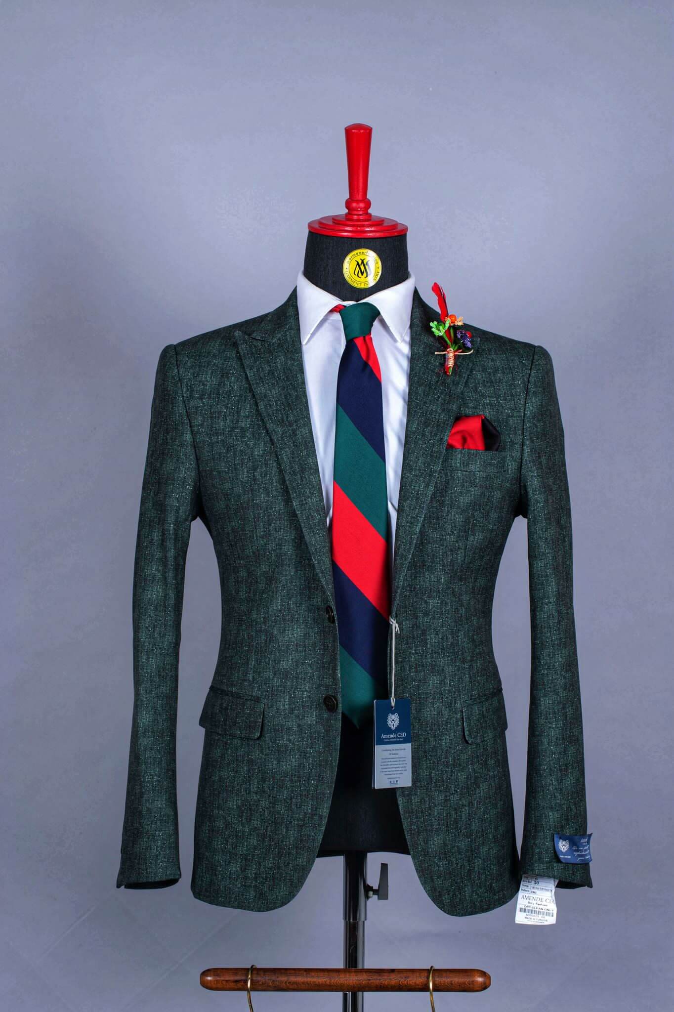 Gradient Green Blazer