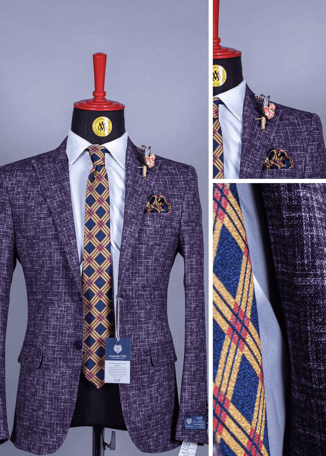 Blazer violet tendance pour toutes les occasions BLAZERS MOUBARAK SHOP