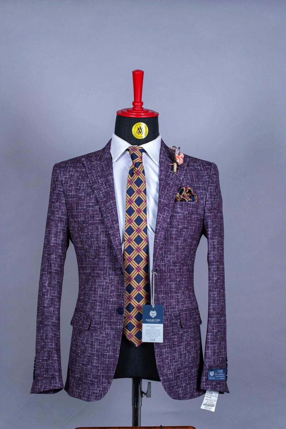 Blazer violet tendance pour toutes les occasions BLAZERS MOUBARAK SHOP