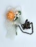 Broche à fleur et chaine - Pins pour costume homme - Boutoniere - accessoires costume BROCHE MOUBARAK SHOP